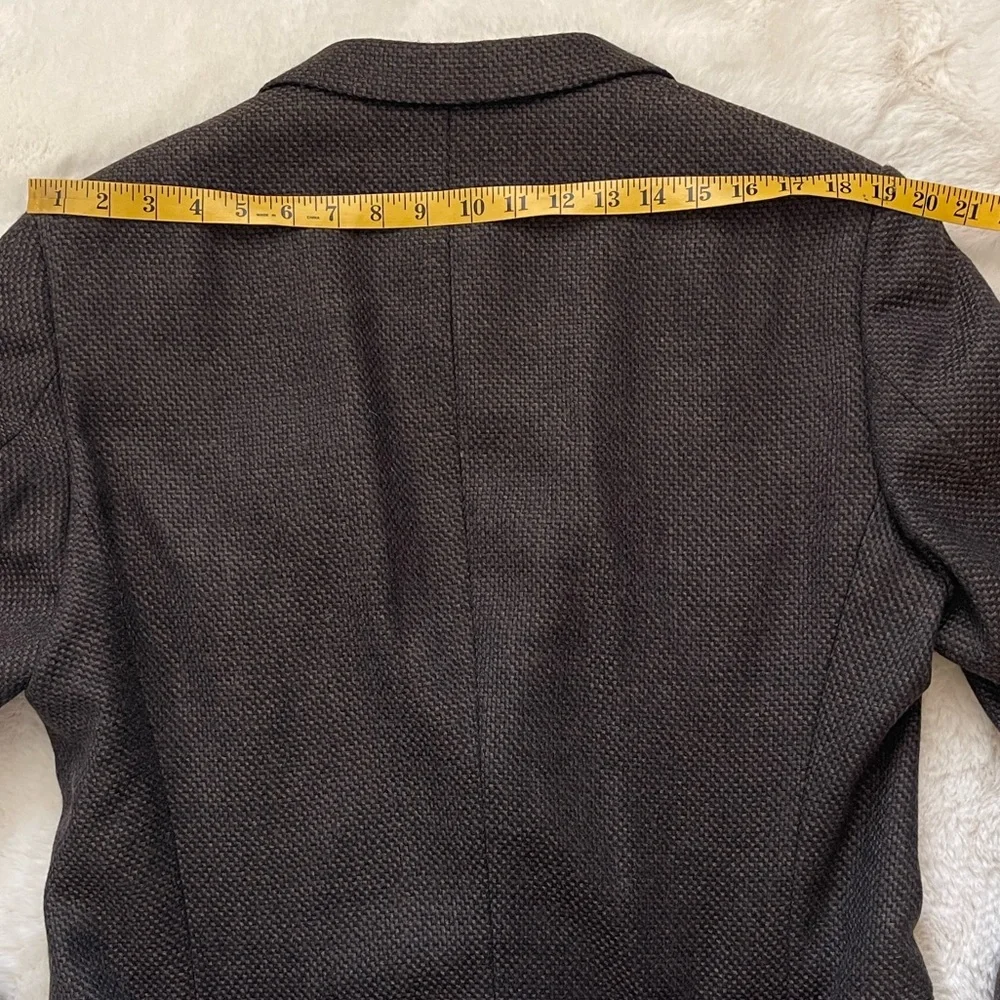 Armani Collezioni Charcoal Gray Blazer